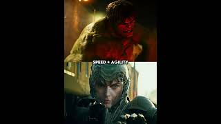 Hulk Vs Faora  MCU Vs DCEU [upl. by Hahseram]