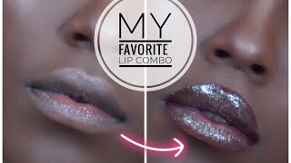 THE PERFECT SHINNY LIPS  Meine LIP COMBO  BeautybyV [upl. by Miksen]