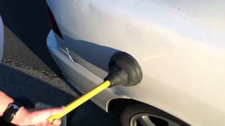 How to pop a dent out on your car [upl. by Secor]