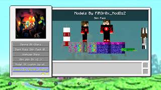 Minecraft PS3 Foxcraft V91 Download custom skins and stuff [upl. by Suirauqram]