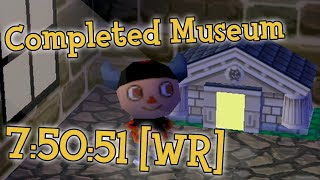 Animal Crossing Completed Museum Speedrun in 75051 WR [upl. by Nelsen]