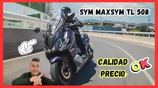 PRIMERA PRUEBA❌ MOTO scooter❌MOTO deportiva❌SYM MAXSYM TL 508 [upl. by Teri]