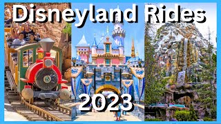 DISNEYLAND RIDES 2024  4K 60FPS POV  Disneyland Resort California [upl. by Marten764]