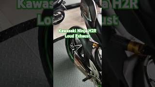 Kawasaki Ninja H2R 🔥 Insane Exhaust Sound 📣🔊 shorts ninjah2r hypersport exhaustsound ytshorts [upl. by Gisella]