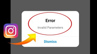 Invalid parameters Instagram Invalid parameters Login problem  invalid parameters in insta password [upl. by Ahsenauj182]