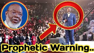 Prophetic Warning The Backlash amp Controversy That Bishop TD Jakes Is Facing amp The Spirit Behind It [upl. by Cini]