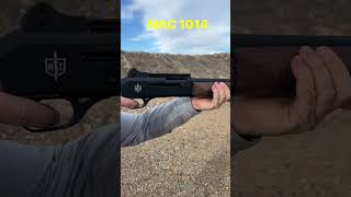 Military armament corporation 1014 1K test fire gun 12gauge shotgun ￼ [upl. by Nierman330]