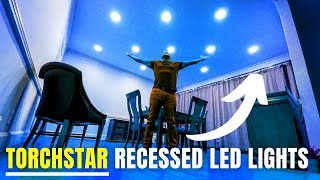 TORCHSTAR ULTRA THIN LED RECESSED LIGHTS  Unboxing and Review [upl. by Jesse]