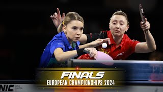 FULL MATCH  Bernadette Szocs vs Sofia Polcanova  FINALS 2024 European Championships [upl. by Ardnac]