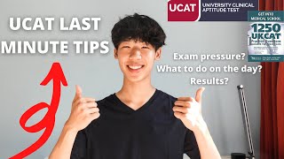 UCAT LAST MINUTE TIPS  Things to Remember [upl. by Karlik]