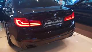 BMW M550i G30 brutal stock sound [upl. by Euqirrne]