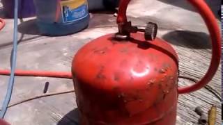 How to store biogas in LPG cylinder [upl. by Rollecnahc]