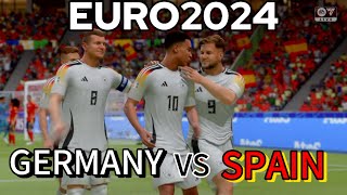 EURO2024 GERMANY VS SPAIN FC24 [upl. by Phenice]