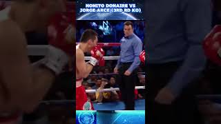 Nonito Donaire vs Jorge Arce 3rd RD KO donairevsarce donaireknockout shorts nonitodonaire [upl. by Cynthea]