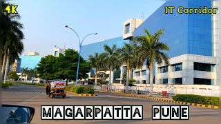 Magarpatta Pune Tour  Beautiful Township  IT Buildings In Pune [upl. by Eanel]