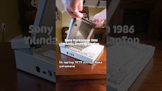 1986 yılında üretilen laptop 38 Yıllık Bilgisayar [upl. by Enela26]