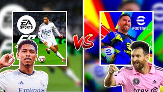 FC MOBILE 25 Vs eFOOTBALL 2025 MOBILE COMPARISON GRAPHICS ANIMATION CELEBRATIONS [upl. by Toney]