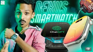 What a Smartwatch 🤯ChatGPT  Dynamic island  21” AMOLED  BT calling  CrossBeats NEXUS REVIEW 4K [upl. by Aaron]