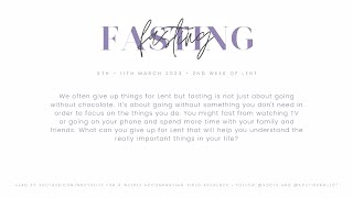 ExtraOrdoNary  2nd Week in Lent  Fasting [upl. by Solotsopa]