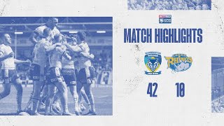 Highlights R1  Warrington Wolves v Leeds Rhinos [upl. by Elke]