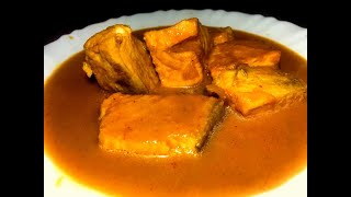 Authentic Mangaloran Fish Curry  Fish Curry Mangalore Style  Cobia Fish Curry [upl. by Hatokad]