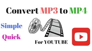 Convert MP3 to MP4 Online [upl. by Marge]