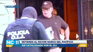 Detienen al mayor narcotraficante del Pacífico Sur en Golfito [upl. by Damali]