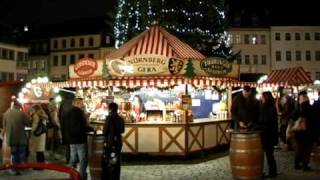 Weihnachtsmarkt Geraer Innenstadt wird in ein wahres Wintermärchen verwandelt [upl. by Burack]