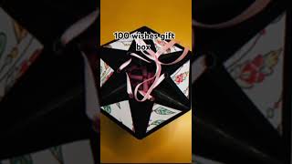 100 wishes gift box video viral diy handmadegifts viralvideo giftcraft craft craftingideas [upl. by Pozzy500]