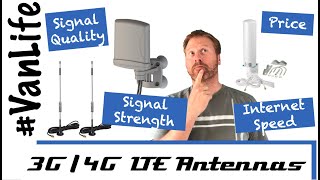 3G  4G LTE MIMO MiFi Antenna test  review  Poynting XPOL  Bingfu  Unbranded [upl. by Llednohs904]