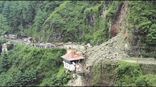 Massive Landslides Caught on Camera Top Landslides Compilation Dangerous Roadside Landslides [upl. by Durston]