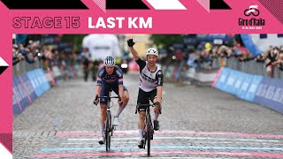 Giro d’Italia 2021  Stage 15  Last Km [upl. by Sande]