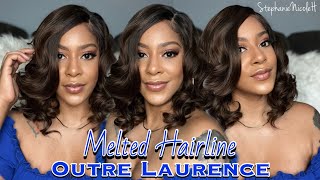 Outré Melted Hairline HD Laurence  Synthetic Wig  Divatress [upl. by Attenahs]