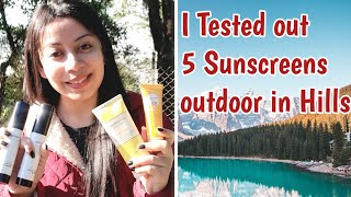 I Tested Top 5 Sunscreens Minimalist Sunscreen SPF 60 amp 50 Photostable Sunscreen UV doux gel [upl. by Nirej]