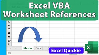 Excel VBA to Select Data from Other Worksheets  VBA Quickie 1 [upl. by Ayotnahs]