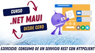 34  Ejercicio Consumo de un servicio REST con HttpClient [upl. by Togram]