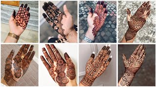 Trending mehndi designs full handFront Hand Mehndi DesignSimple Mehndi DesignMehndi Design Simple [upl. by Enelaehs]