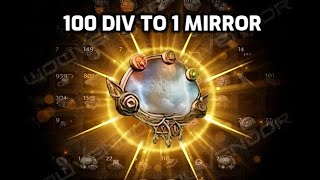 POE Turning 100 Divine into 1 Mirror [upl. by Sarson]