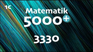 Matematik 5000 1c 3330 matte 1c [upl. by Axela550]