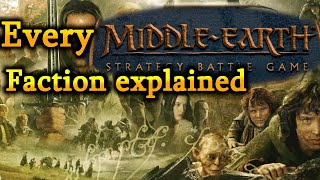 Every Faction in Middle Earth SBG Explained [upl. by Ardith184]