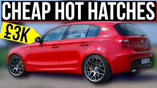 10 CHEAP Hot Hatchbacks With INSANE PERFORMANCE Under £3000 [upl. by Okimuy]