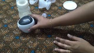 Baby hug portable electric breast pump Review in Tamil [upl. by Leiuqeze562]