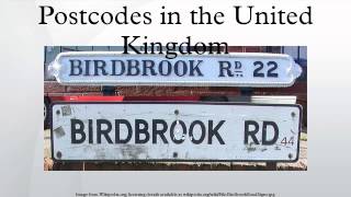 Postcodes in the United Kingdom [upl. by Nairad]