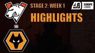 HIGHLIGHTS Virtus Pro vs Wolves  Europe League 2024  Stage 2 [upl. by Saphra]