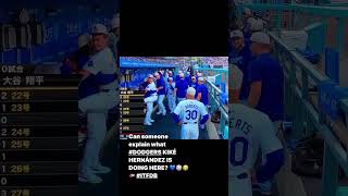 Dave Roberts was not impressed🤣⚾️ shortsviral baseball mlb ilovebaseball professionalbaseball [upl. by Clementas]