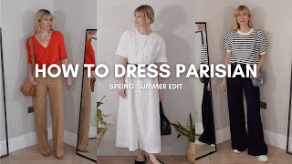 How to dress like a PARISIAN Woman  Borrowing classy style tips from the French [upl. by Elagiba453]