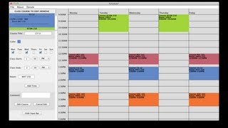 Free College Schedule MakerBuilder Link in description [upl. by Naleag]