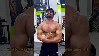 He is become monster☠️🗿 trending explore gymmotivation jaipur motivation powerliftingcoach [upl. by Estel]