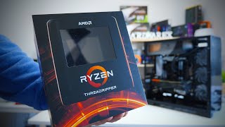 AMD ThreadRipper 3970X build Feat Antec P120 Crystal [upl. by Garbers]