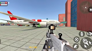 US Air Force Plane Hijack Rescue Commando Mission  Android Gameplay 6 [upl. by Clapper]